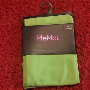 MeMoi Jade Lime Fashion Leggings